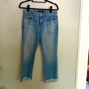 J Brand Selena Jeans - Mid Rise Crop Boot - Size 27